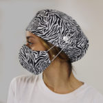Gorro quirúrgico cebra